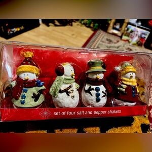 Set of 4 salt and pepper shakers